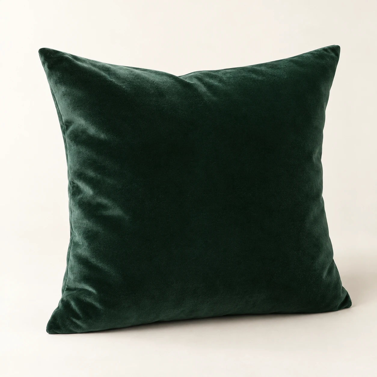The Signature Grand, Plain velvet, Forest Green velvet cushion cover